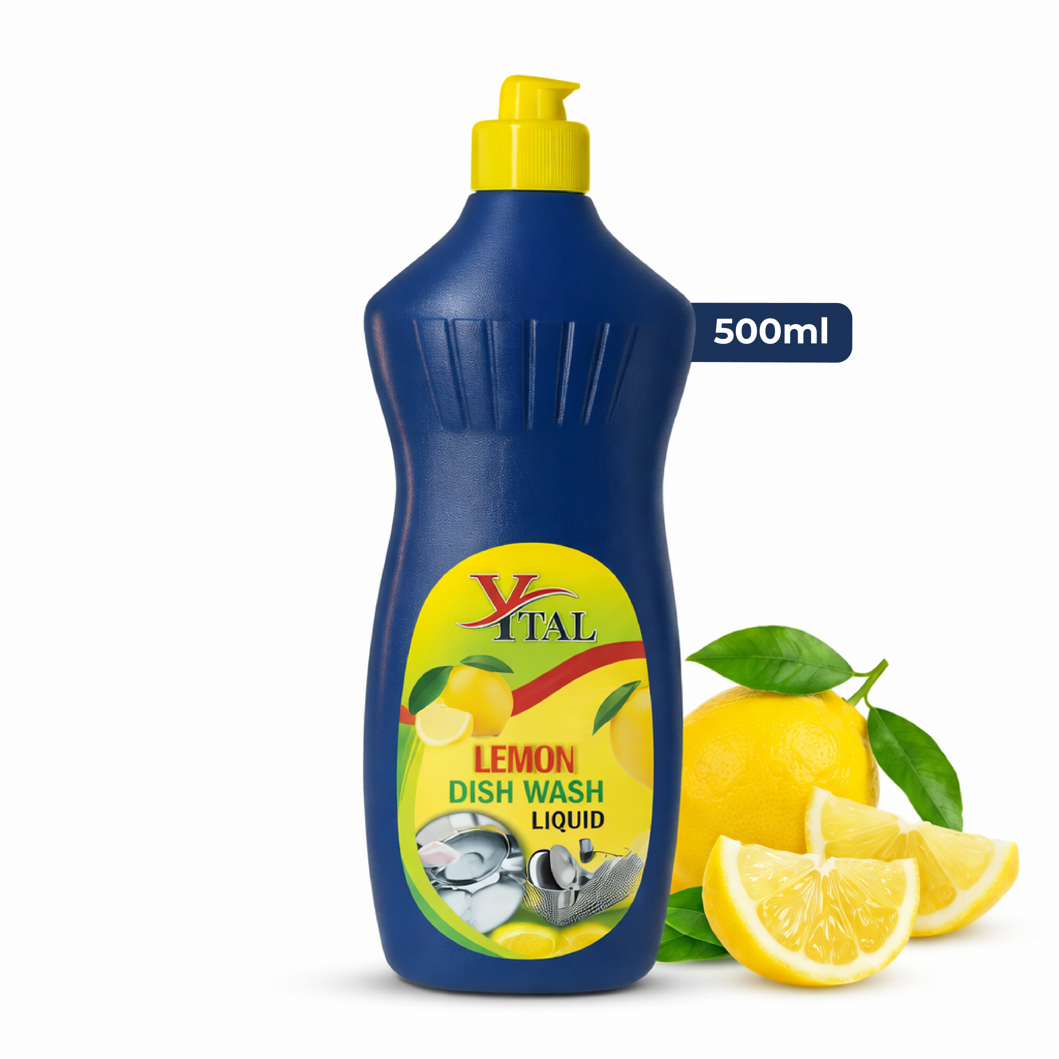 Lemon Dish Wash Liquid (500ml)