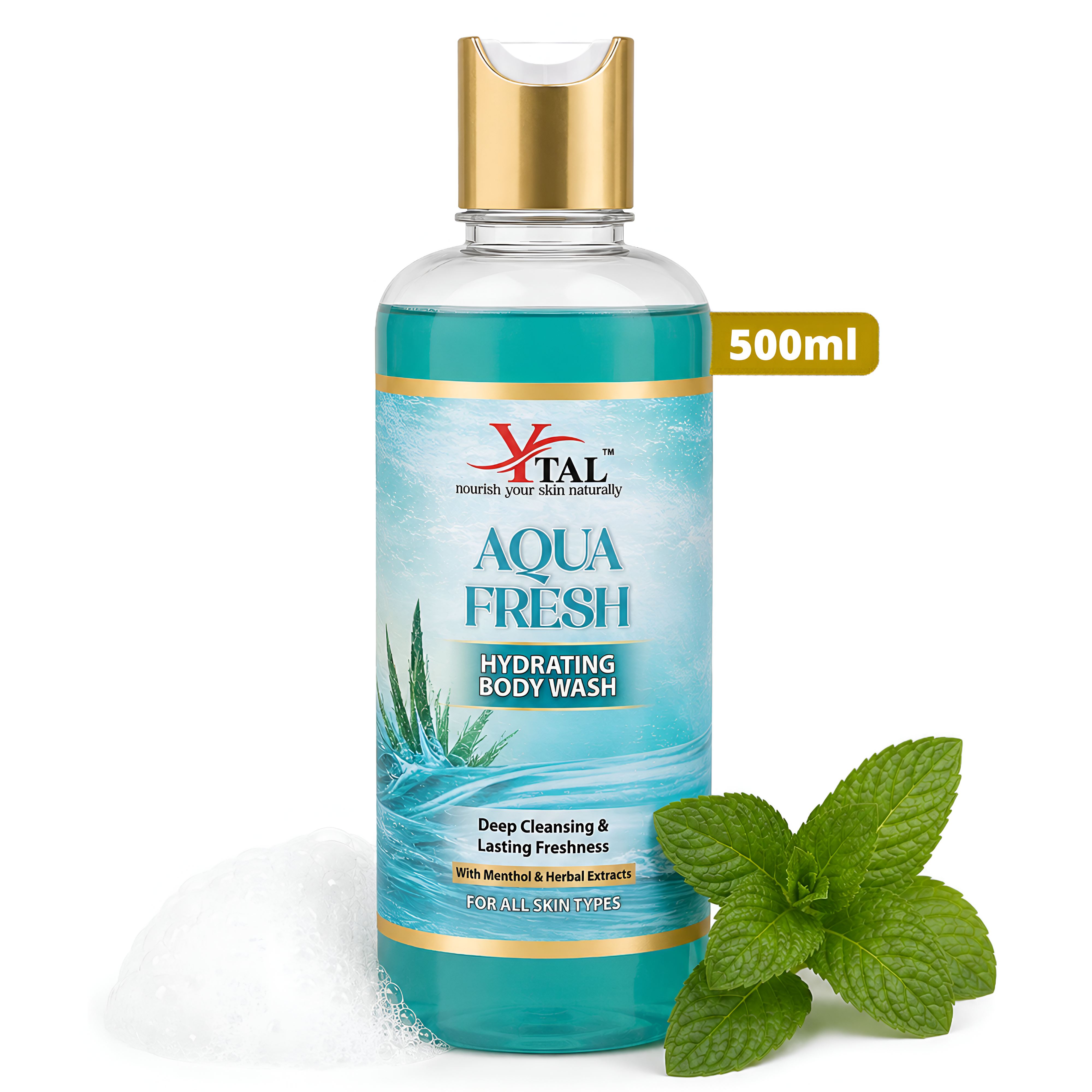Aqua Fresh Hydrating Body Wash (500ml)