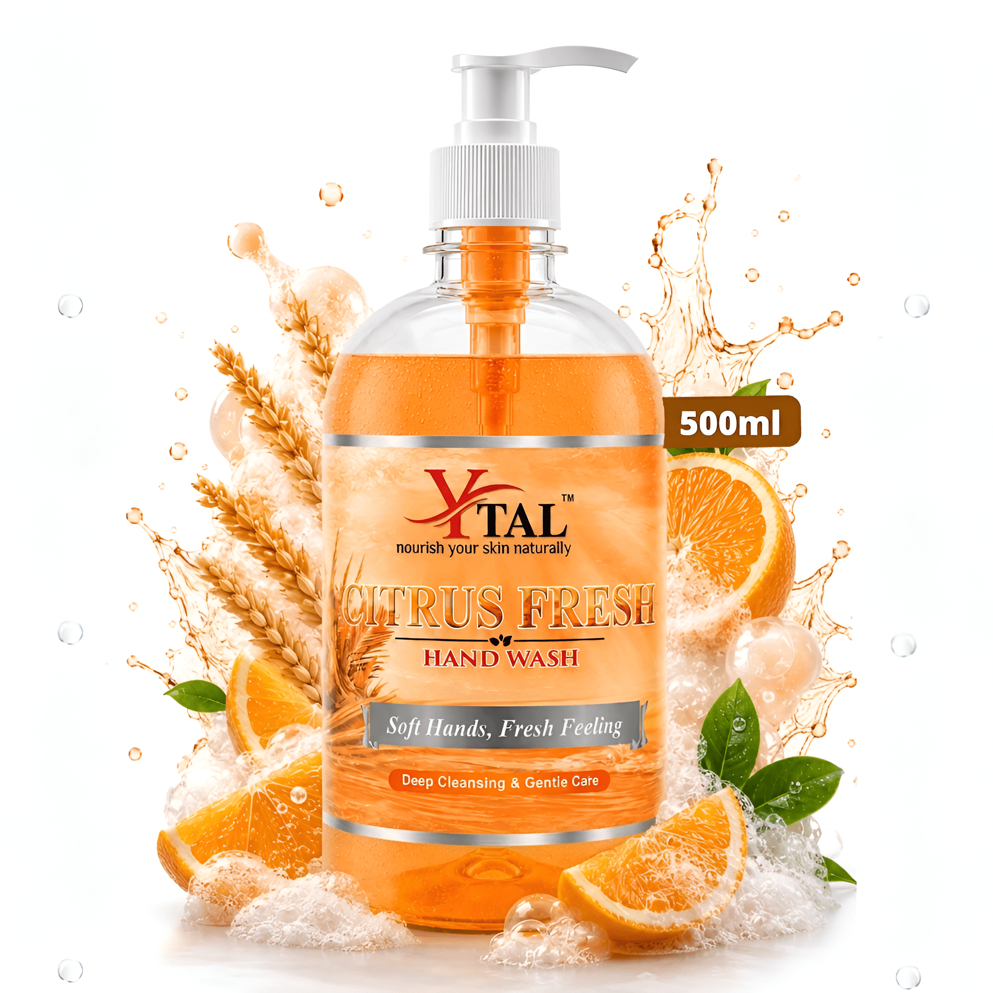 Citrus Fresh Hand Wash (500ml)